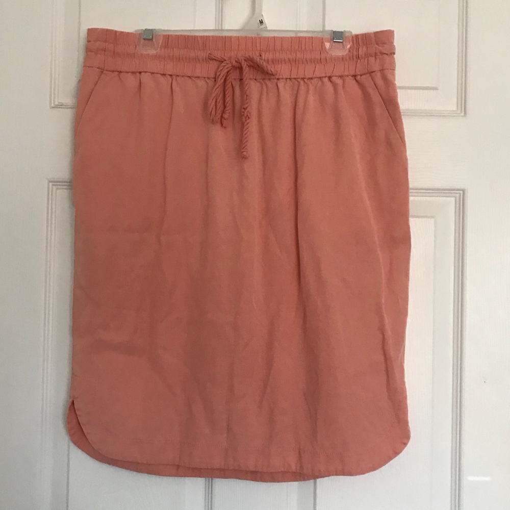 Coral Large Linen LOFT Skirt
